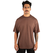 Carregar imagem no visualizador da galeria, Camiseta Oversized Premium Malha Suedine Marrom