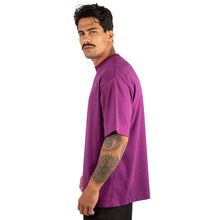 Carregar imagem no visualizador da galeria, Camiseta Oversized Premium Malha Suedine Roxa