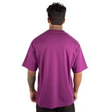 Carregar imagem no visualizador da galeria, Camiseta Oversized Premium Malha Suedine Roxa
