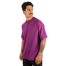 Carregar imagem no visualizador da galeria, Camiseta Oversized Premium Malha Suedine Roxa