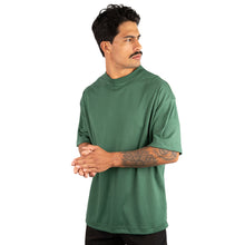 Carregar imagem no visualizador da galeria, Camiseta Oversized Premium Malha Suedine Verde Musgo