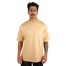 Carregar imagem no visualizador da galeria, Camiseta Oversized Premium Malha Suedine Areia