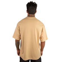 Carregar imagem no visualizador da galeria, Camiseta Oversized Premium Malha Suedine Areia