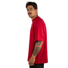 Carregar imagem no visualizador da galeria, Camiseta Oversized Premium Malha Suedine Bordô