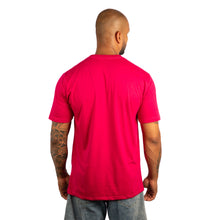 Carregar imagem no visualizador da galeria, Camiseta Masculina Algodão Egípcio Rosa Pink Gola C