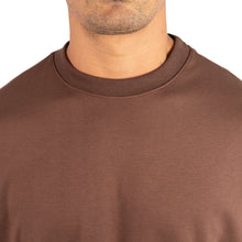 Carregar imagem no visualizador da galeria, Camiseta Oversized Premium Malha Suedine Marrom
