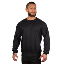 Carregar imagem no visualizador da galeria, Casaco Moletom 3 Cabos em Algodão Premium Preto
