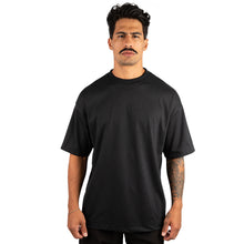 Carregar imagem no visualizador da galeria, Camiseta Oversized Premium Malha Suedine Preta
