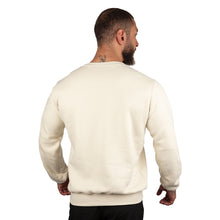 Carregar imagem no visualizador da galeria, Casaco Moletom 3 Cabos em Algodão Premium Branco Alvejado
