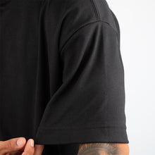 Carregar imagem no visualizador da galeria, Camiseta Oversized Premium Malha Suedine Preta
