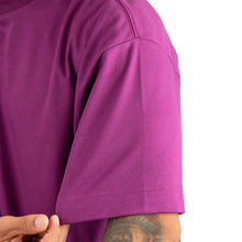 Carregar imagem no visualizador da galeria, Camiseta Oversized Premium Malha Suedine Roxa
