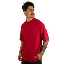 Carregar imagem no visualizador da galeria, Camiseta Oversized Premium Malha Suedine Bordô
