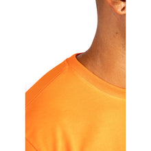 Carregar imagem no visualizador da galeria, Camiseta Masculina Algodão Egípcio Laranja Gola C
